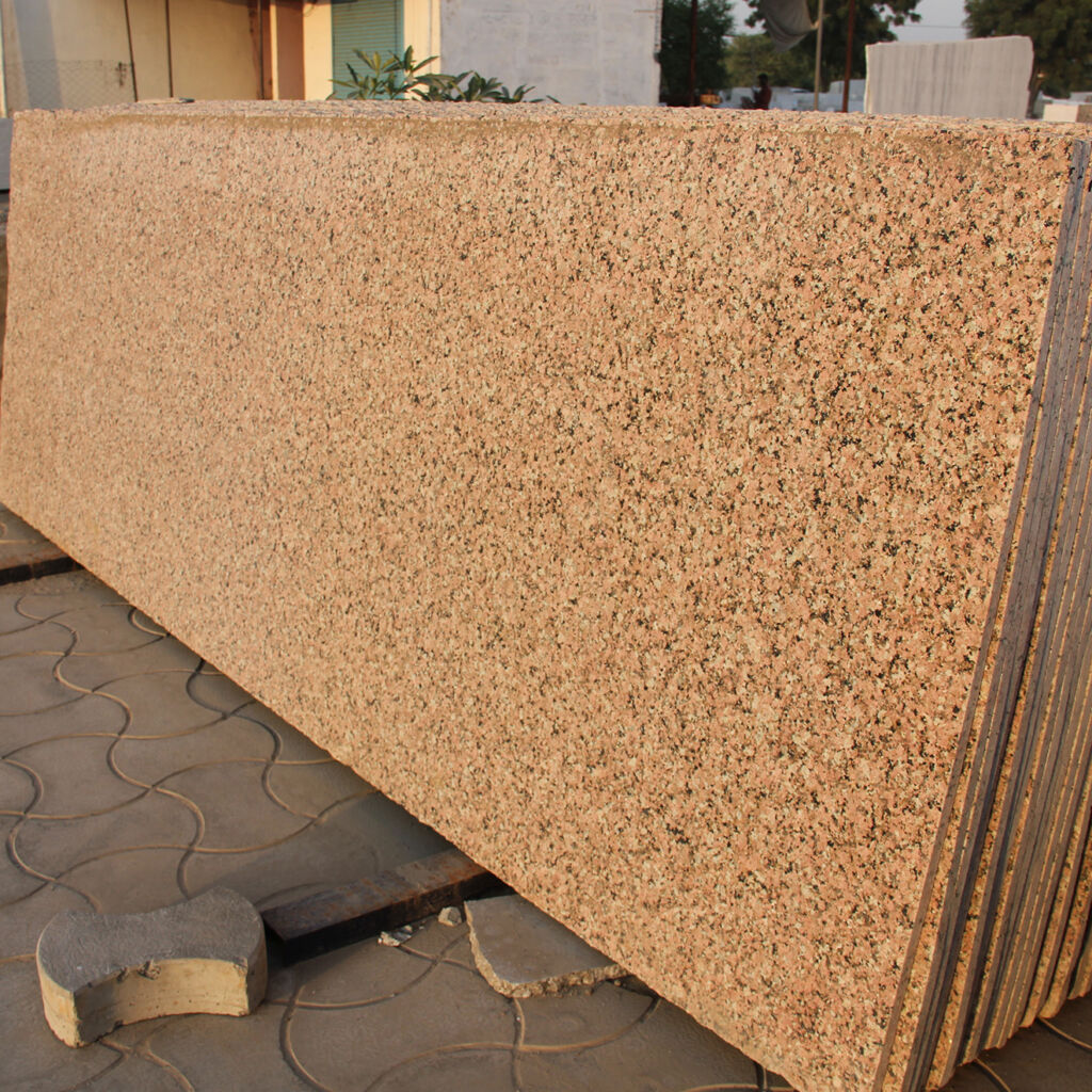 Rosy Pink Granite Slab